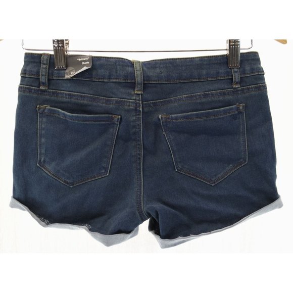 New Tractr "Brittany" Denim Shorts | Slim/Fit, Womens - Picture 3 of 5